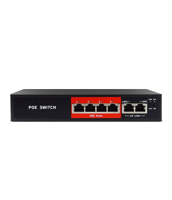 POE204DL Network Switch | 4 Port POE Network Switch in Bangladesh